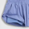Kinderen: Sneldrogende korte broek met vlinderzoom