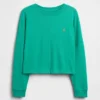 Kinderen T-shirt met zware stof en oversized pasvorm