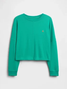 Kinderen T-shirt met zware stof en oversized pasvorm