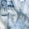 Kinderen Tie-Dye denim shortalls met relaxte pasvorm