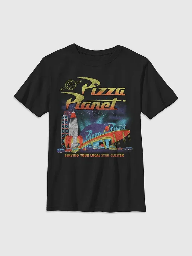 Kinderen Toy Story Pizza Planet T-shirt met print