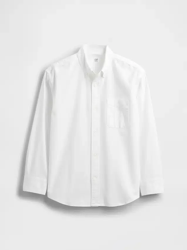 Kinderen Uniform Relaxed Oxford-overhemd