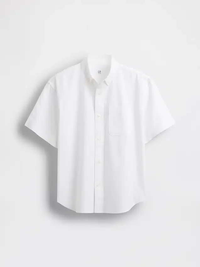 Kinderen Uniform Relaxed Oxford-overhemd