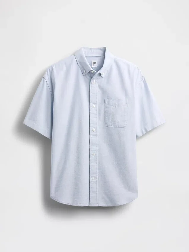 Kinderen Uniform Relaxed Oxford-overhemd