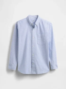Kinderen Uniform Relaxed Oxford-overhemd