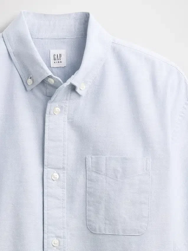 Kinderen Uniform Relaxed Oxford-overhemd