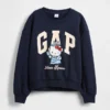 Kinderen Vintagesoft Hello Kitty-logo-sweatshirt
