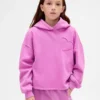 Kinderen Vintagesoft Relaxed hoodie met patch