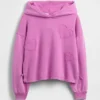 Kinderen Vintagesoft Relaxed hoodie met patch