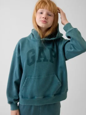 Kinderen Vintagesoft Relaxed Logo-hoodie