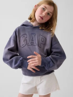 Kinderen Vintagesoft Relaxed Logo-hoodie