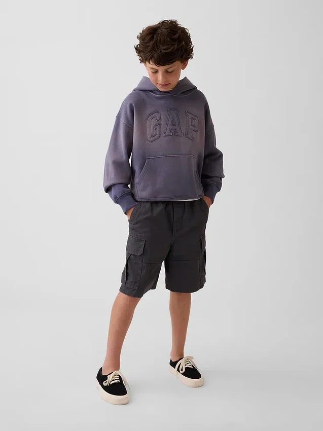 Kinderen Vintagesoft Relaxed Logo-hoodie