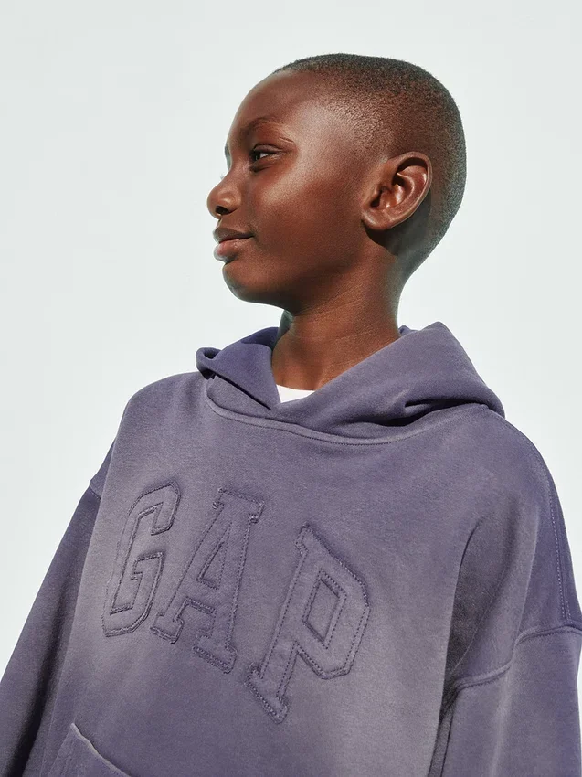 Kinderen Vintagesoft Relaxed Logo-hoodie