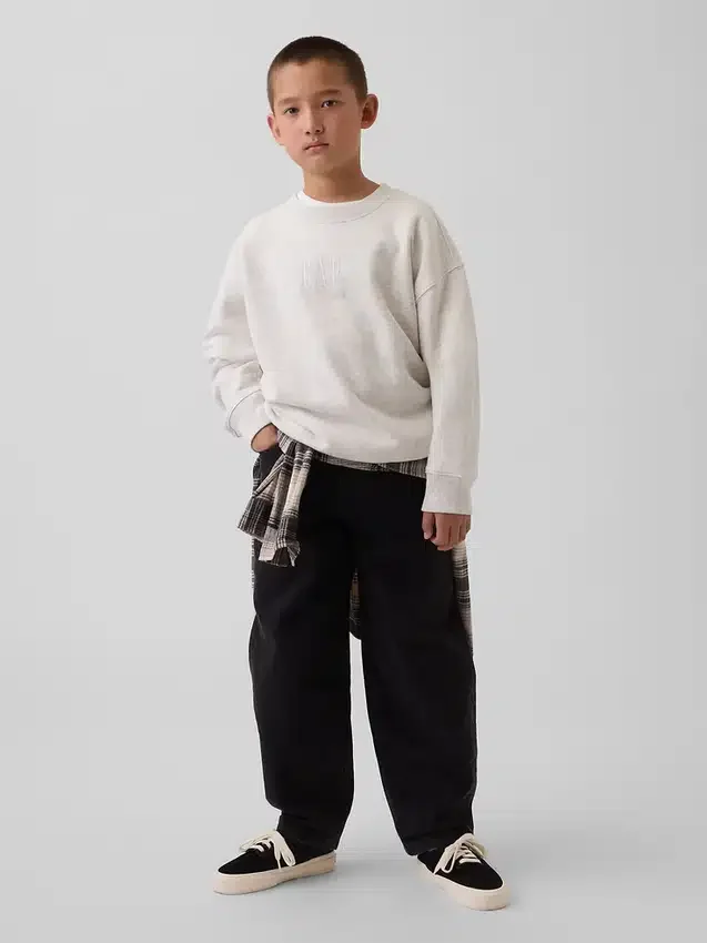 Kinderen Vintagesoft Relaxed Logo-sweatshirt