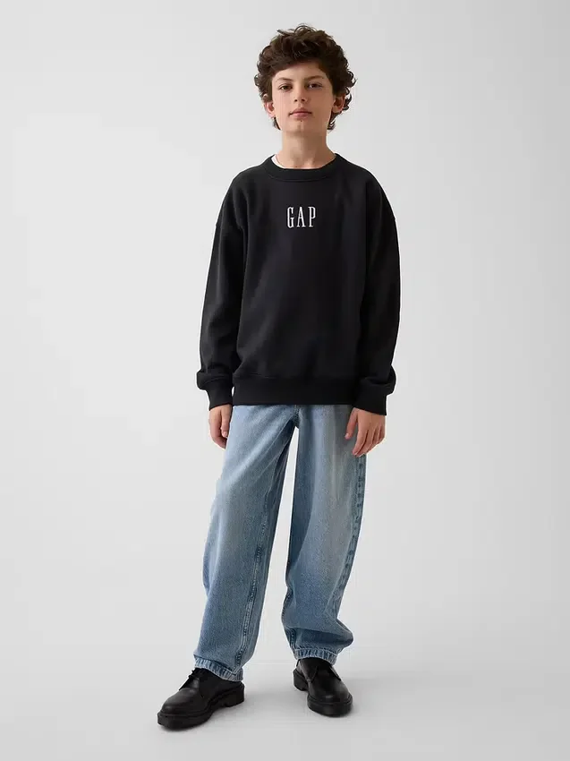 Kinderen Vintagesoft Relaxed Logo-sweatshirt