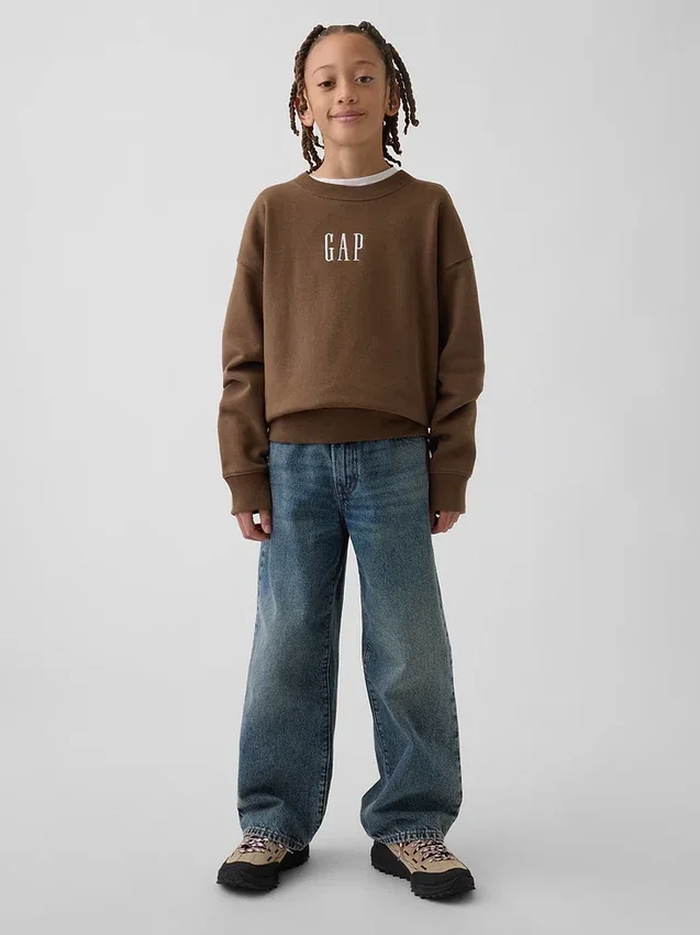 Kinderen Vintagesoft Relaxed Logo-sweatshirt