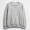 Kinderen Vintagesoft Relaxed Sweatshirt met ronde hals en zak