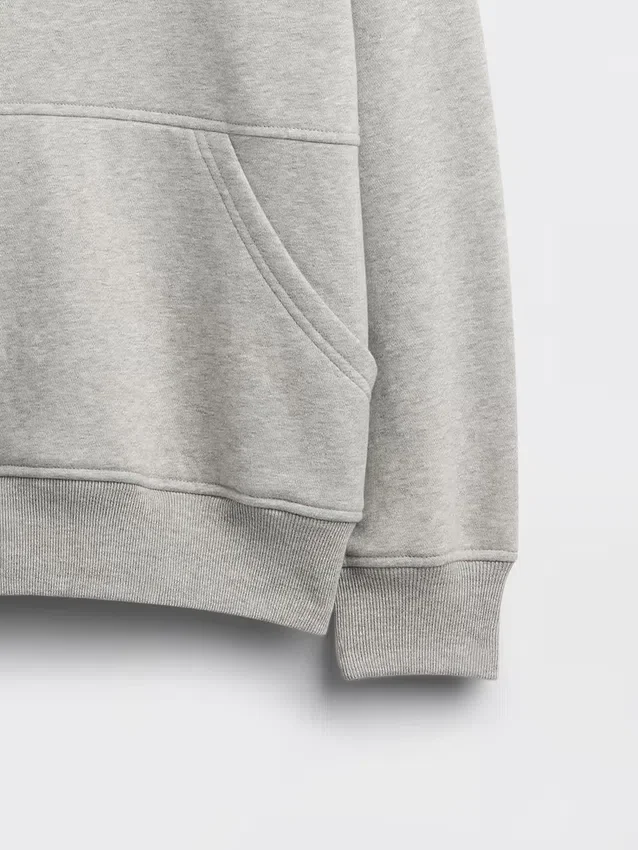 Kinderen Vintagesoft Relaxed Sweatshirt met ronde hals en zak