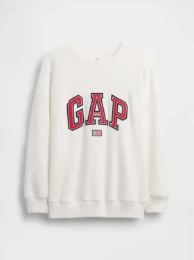 Kinderen Vintagesoft Terry oversized sweatshirt met print