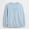 Kinderen Vintagesoft Terry oversized sweatshirt met print