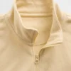 Kinderen Vintagesoft Terry Relaxed pullover met halve rits
