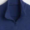 Kinderen Vintagesoft Terry Relaxed pullover met halve rits
