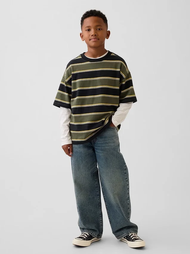 Kinderen Zwaar Oversized T-shirt