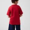 Kinderen: zwaar, relaxed T-shirt met Gap Logo