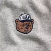Kinderen: zwaar, relaxed T-shirt met Gap Logo