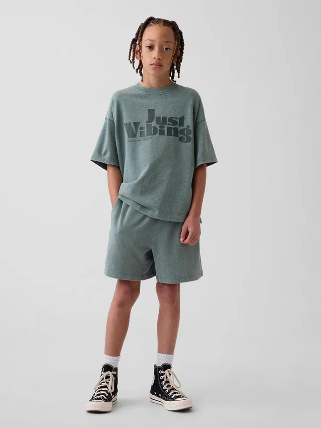 Kinderen: zware, comfortabele korte broek