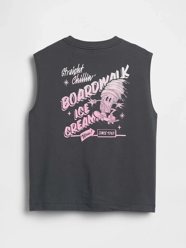 Kinderen Zware Muscle Tanktop
