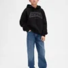 Kinderhoodie met Batman-print in Vintagesoft-stijl