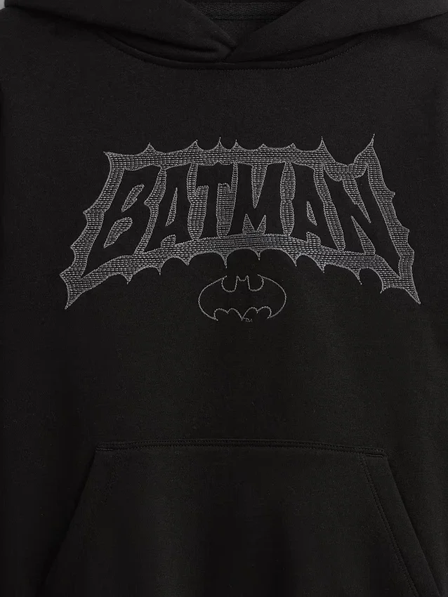 Kinderhoodie met Batman-print in Vintagesoft-stijl