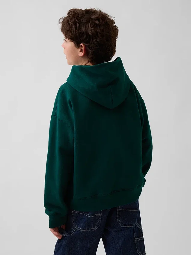 Kinderhoodie met Brannan Bear-logo van Vintagesoft