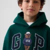 Kinderhoodie met Brannan Bear-logo van Vintagesoft
