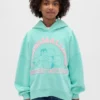 Kinderhoodie met print van Vintagesoft