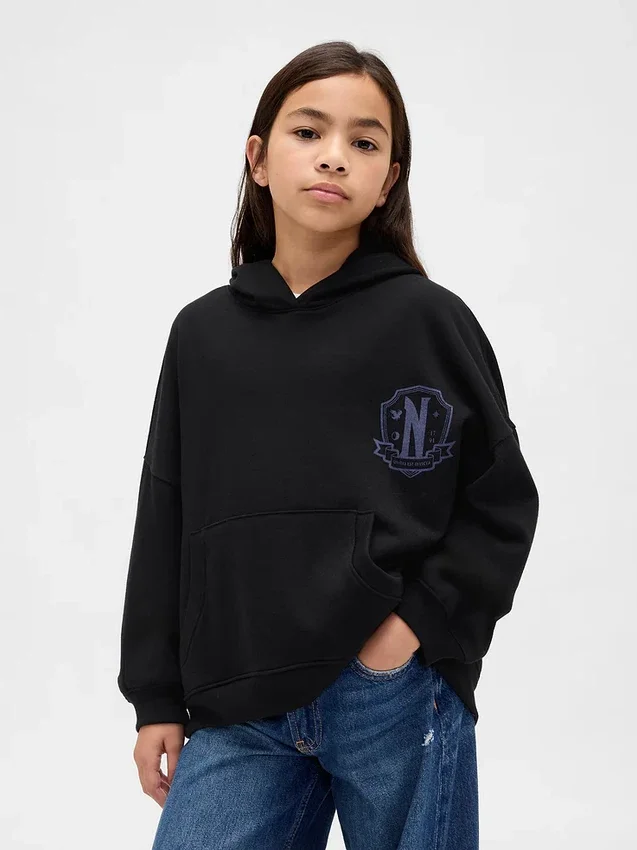 Kinderhoodie met print van Vintagesoft