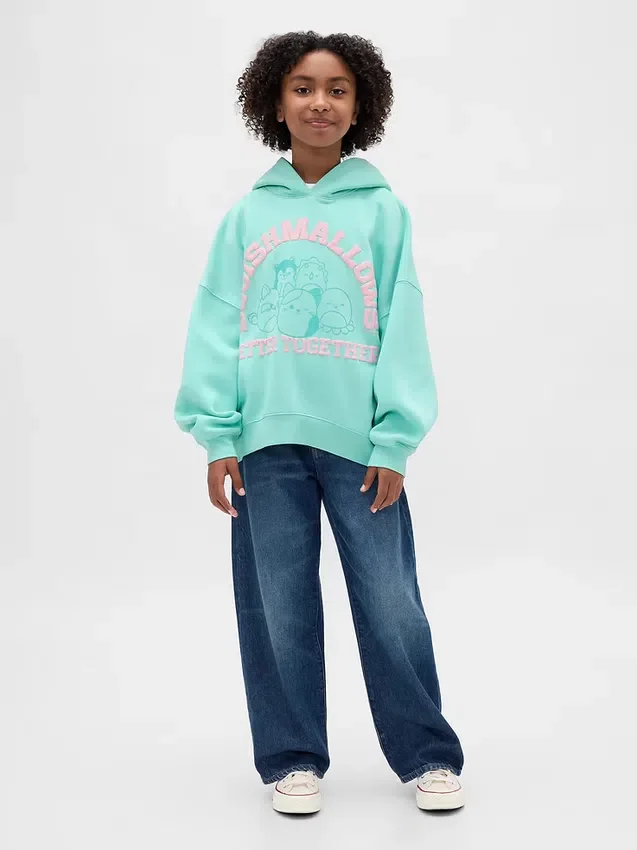 Kinderhoodie met print van Vintagesoft