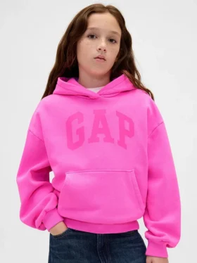 Kinderhoodie met Vintagesoft-logo