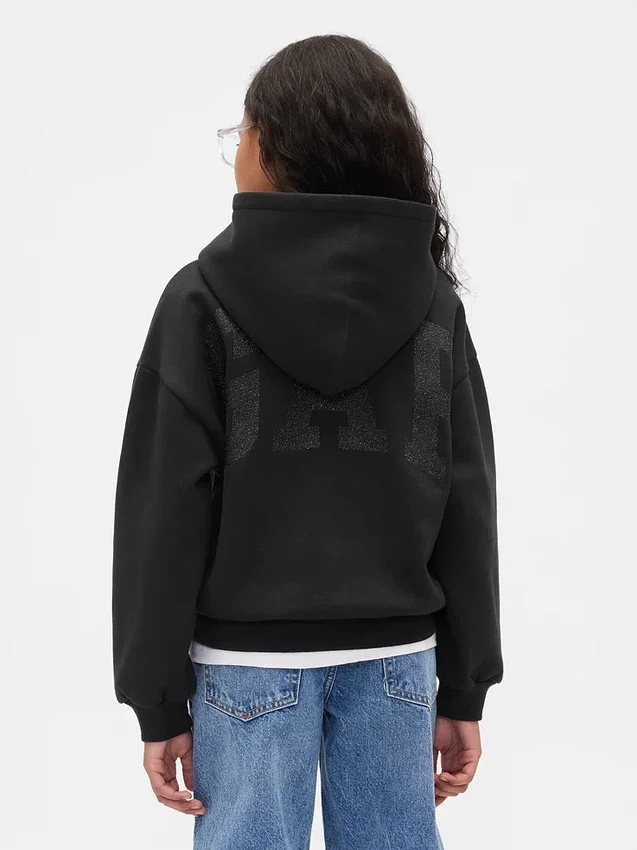 Kinderhoodie met Vintagesoft-logo