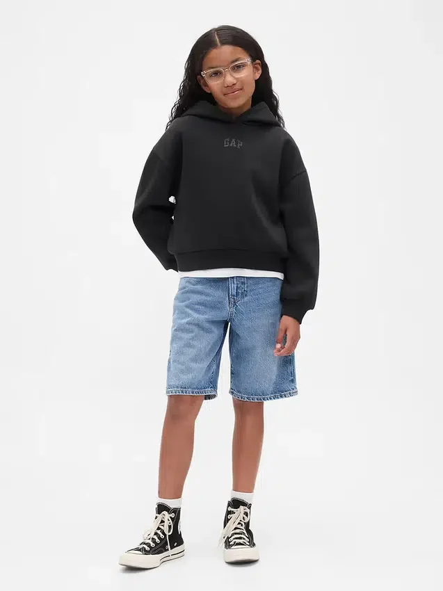 Kinderhoodie met Vintagesoft-logo
