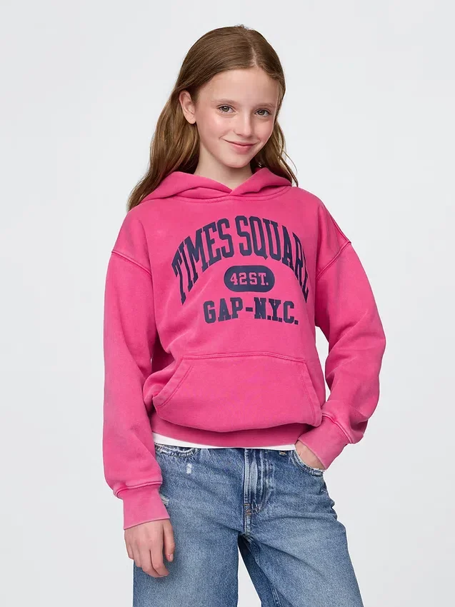 Kinderhoodie Vintagesoft NYC Times Square