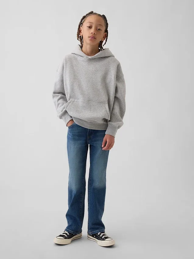 Kinderjeans met hoge taille