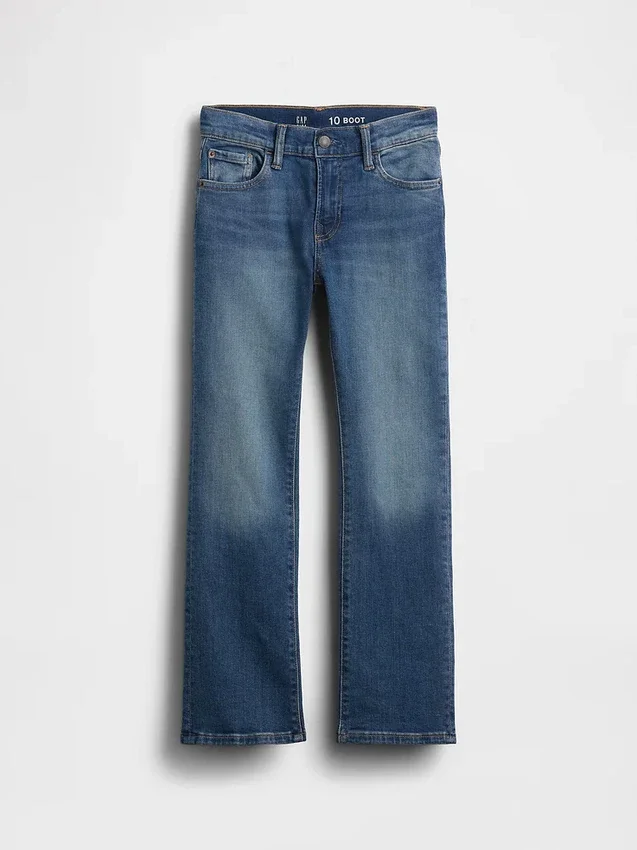 Kinderjeans met hoge taille