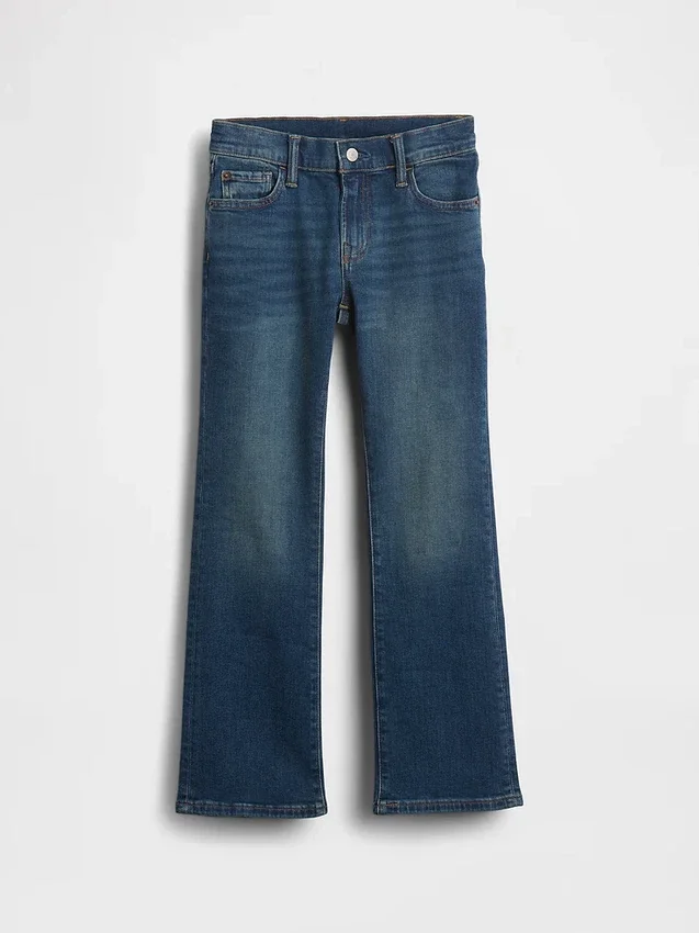 Kinderjeans met hoge taille