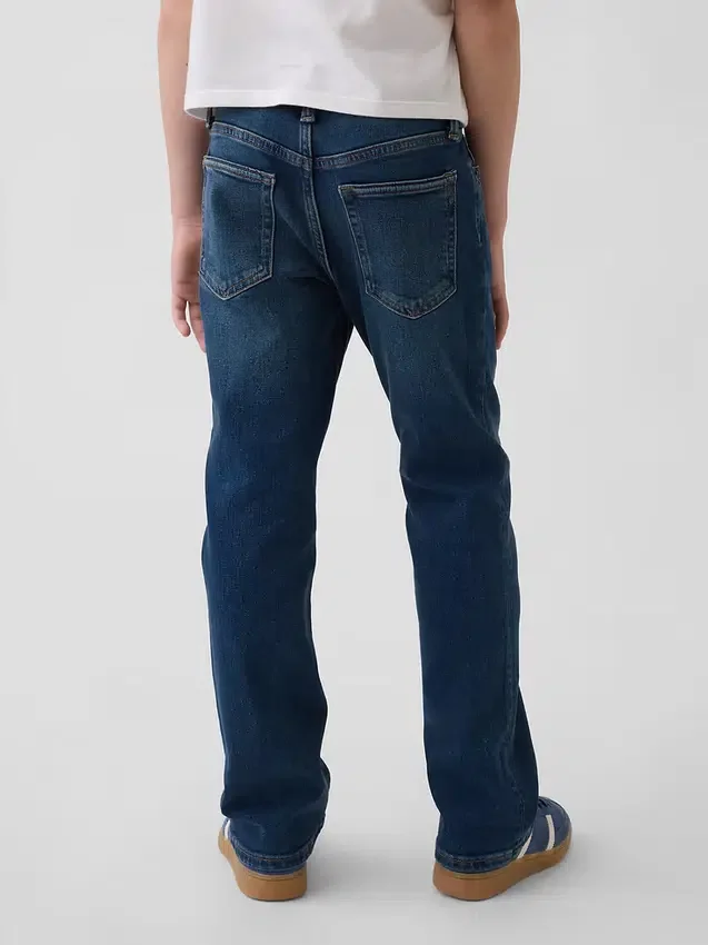 Kinderjeans met hoge taille