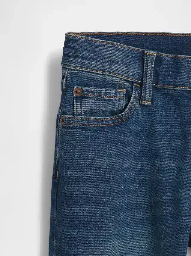Kinderjeans met hoge taille