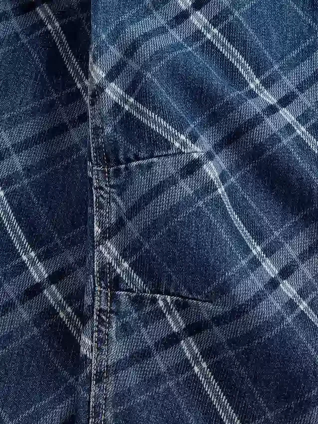 Kinderjeans met hoge taille en wijd been