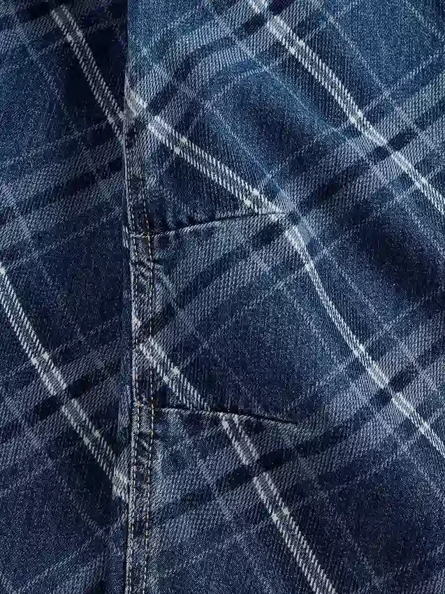 Kinderjeans met hoge taille en wijd been