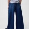 Kinderjeans met lage taille en baggy pasvorm